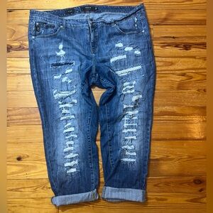 Torrid Premium Boyfriend Jeans Size 24